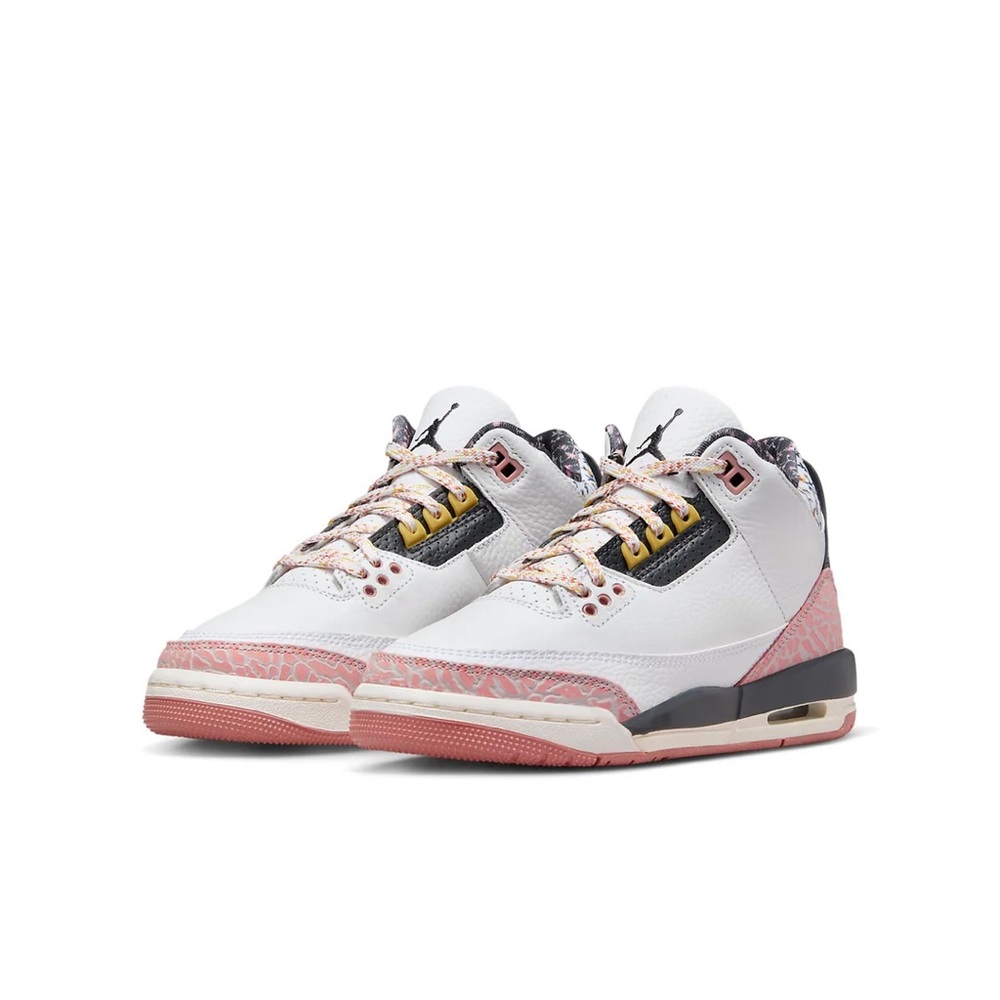 Nike Air Jordan 3 Retro  vintage Floral-brand new GS size 4Y women’s 5.5 convert